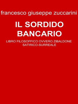 cover image of IL SORDIDO BANCARIO